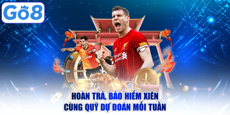 Hoàn trả, bảo hiểm xiên cùng quỹ dự đoán mỗi tuần