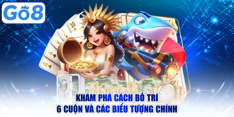 Khám phá cách bố trí 6 cuộn và các biểu tượng chính